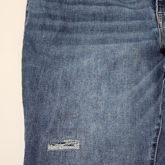 Lane Bryant Jeggings High-Rise Flex Magic Waistband Distressed Denim Jeans 26 - Picture 5 of 15